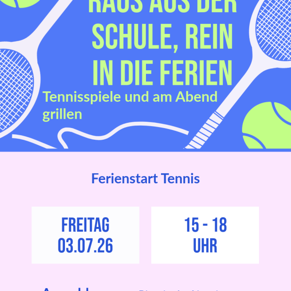 Schule Ende - Ferien Start
