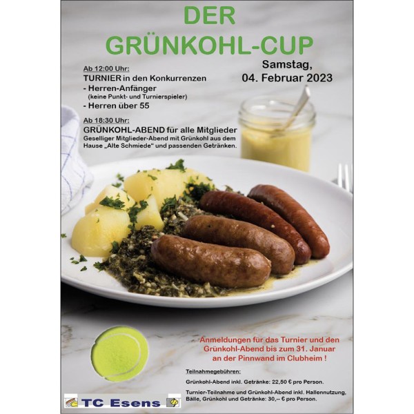 Grünkohl-Cup am 04.02.2023